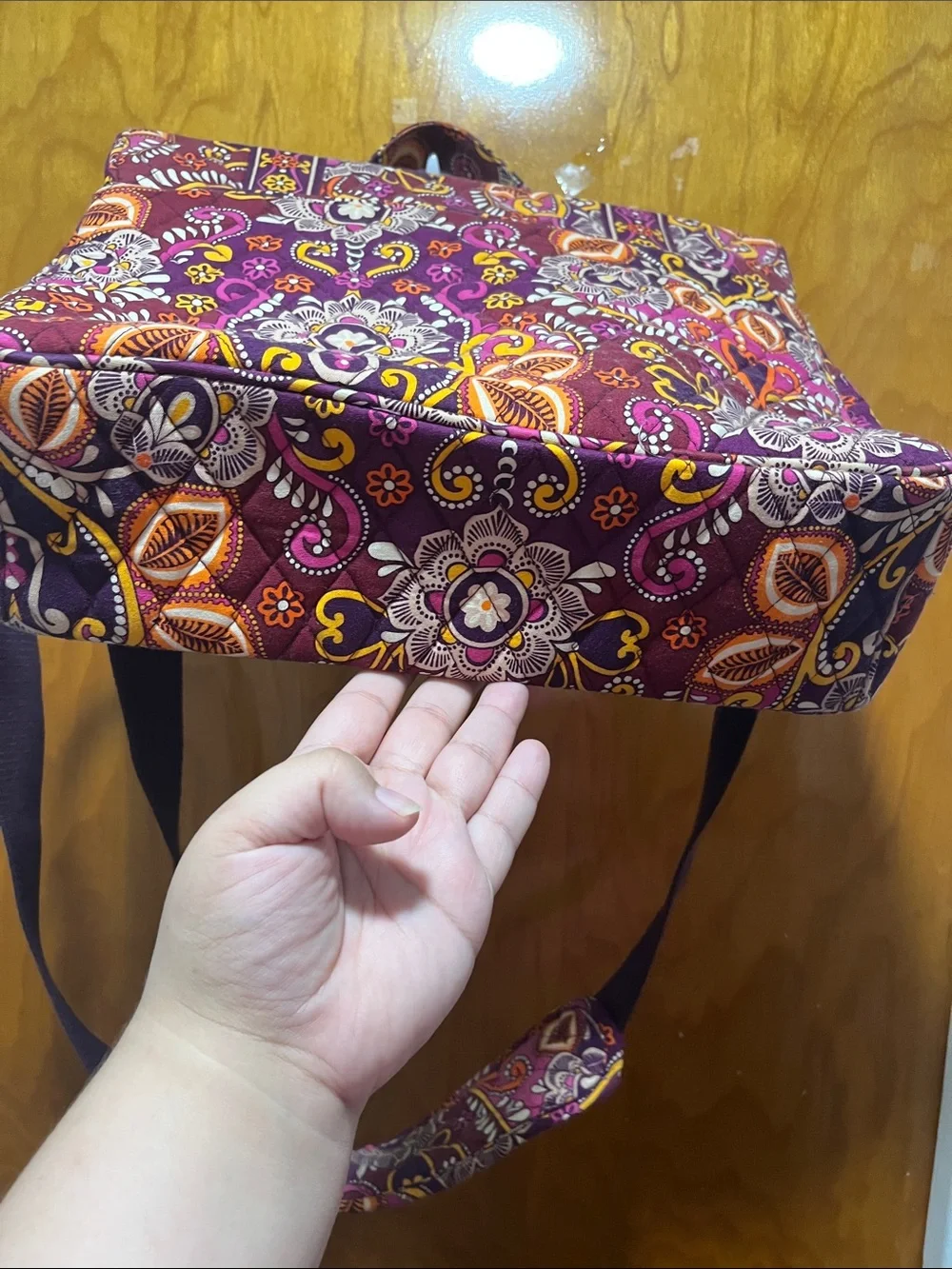 Vera Bradley Safari Sunset Attaché Messenger Bag